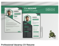 Professional & Modern CV/Resume Template – Customized by Jobbery.in