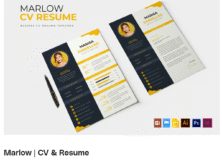 Marlowe – Professional CV & Resume Template