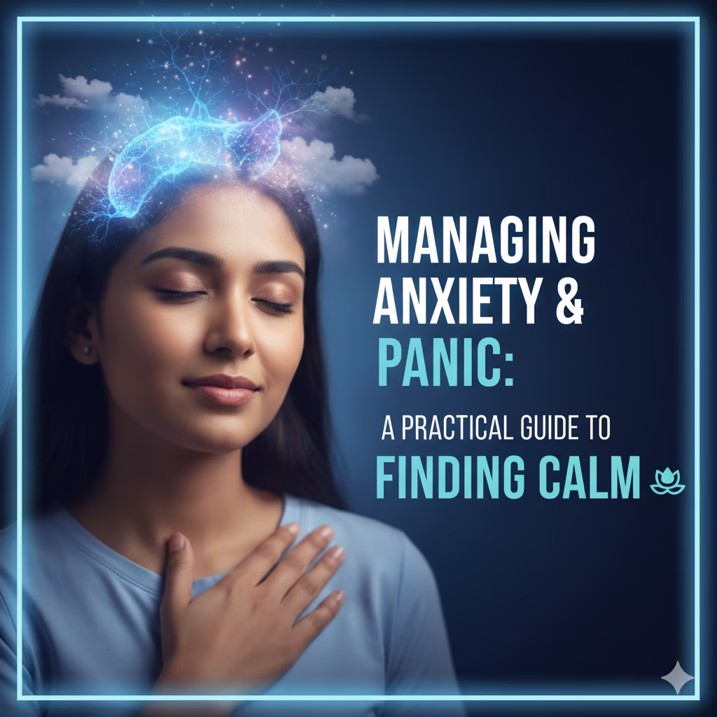 Managing Anxiety and Panic: A Practical Guide to Finding Calm