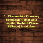 💊 Pharmacist / Pharmacy Coordinator Job at Lisie Hospital, Kochi (D.Pharm, B.Pharm) Ernakulam