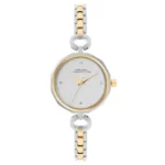 French Connection Soleil Silver Round Dial Womens Analogue Watch – FCN069TM