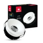 Havells Crysta Deco Cob 12W 4K White,Led-Spotlights,Energy Efficient,Long Life of 25000 Burning Hours,Beam Angle of 36°,Metal Body Cob with Independent Driver,Natural Daylight (4000K)