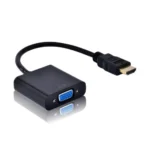 BigPlayer HDMI Male to VGA Female Display Interface Converter Cable for Laptop Desktop TV Box Projector Monitor Black