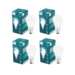 Philips Motion Sensor B22 LED Bulb | Motion Sensor Light for Home | Motion and Ambient Sensor LED Bulb | Crystal White, Pack of 4