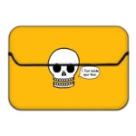 Theskinmantra I Live Inside Your face Laptop Sleeve, Slip-on Sleeve case for All Brand 15 to 15.6 inch Laptop