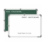 YAJNAS 41×30 CM (WxH) Non Magnetic Drywipe Whiteboard/Lapboard Small Slate