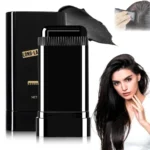 2-in-1 Hair Color Dye Stick Comb, Instant Grey Hair Root Touch Up Applicator for Women & Men, Temporary Hair Color Comb for Easy Application, Black