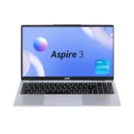 Acer Aspire 3,Intel Core i3-1315U, 8GB DDR4 RAM/256GB SSD, 15.6″ FHD IPS Display, Win 11 Home, Silver Colour, 1.7 Kg, A325-53, Backlit Keyboard, Thin & Light Laptop