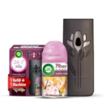 Air Wick 250 ml – Vanilla & Muskmelon (Summer Delights), Refill + Automatic Spray| Freshmatic Air Freshener Kit | 2600 Sprays Guaranteed | Automatic Room Freshener, Bathroom Freshener and Room Spray