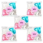 Arto 5-in-1 Laundry Pods (30 Pods) + Power Gel Liquid Detergent Combo | Tough Stain Remover for Top Load, Front Load & Semi-Automatic Machines | Color Safe | Floral Fragrance (1000ml)