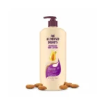 Bajaj Almond Drops Nourishing Body Lotion With Almond Butter | 72 Hr Moisture Retention | Enhances Skin Glow | Improves Skin Barrier | For All Skin Types | 600 ML