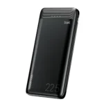 boAt EnergyShroom PB300 Neo 10000mAh Power Bank with 22.5W Fast Charging, 3X Output Ports, Supports Android, iPhone, Tablets, Earbuds (Phantom Black)