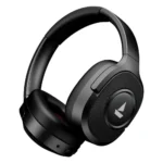 boAt Rockerz Plus 550 ANC, (~40dB) Hybrid ANC, 80Hrs Playback, 40ms Low Latency Beast Mode, 40mm Drivers, BT v5.4, Bluetooth Headphones, Wireless Headphone with Mic (Cosmic Black)