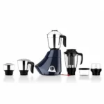 Butterfly Smart Plus 750W Mixer Grinder with 5 Jars | Multipurpose Jars – 3 Stainless Steel & 1 PC Juicer Jar | Grind & Store Jar | Heavy Duty Motor | 2 Years Manufacturer Warranty | Ink Blue