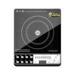 CADLEC CookMaster 2000W Induction Cooktop | 8 Cooking Modes, Auto Shut-Off, Over-Heat Protection, LED Display, BIS Approved, 2-Year Warranty | Black