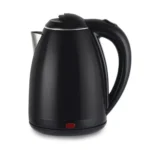 CELLO Pluto Quick Boil Electric Kettle 1.5L, 1350W Black | 304 Stainless Steel, Cool Touch Outer Body, On-Off Indicator | For Boiling Water, Tea Coffee Making, Perfect for Office Home Kitchen Travel