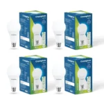 Crompton Param 22W Round B22 LED Cool Day Light pack of 4