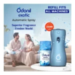 DABUR Odonil Exotic Automatic Spray Refill – 225Ml | Ocean Breeze | 2X Long Lasting | 2200 Sprays Guaranteed | Fits All Machines | Lasts Upto 60 Days