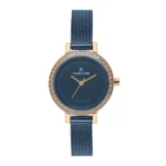 Daniel Klein Analogue Women’s Watch (Blue Dial Blue Colored Strap)