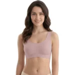 DClub Comfort Revolution Seamless Bra Easy lite Full-Coverage Wireless Everyday Bra with CloudSoft Comfort with Removable Pad.
