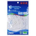 Dental Floss Picks for Tooth Cleaning Fresh Dental Floss Toothpick Cleaners, Oral Care Teeth Flossing Thread Toothpicks Stick Set for Fresh and Healthy Gums (50pcs) (Pack of 1)