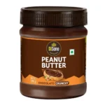 DiSano Chocolate Peanut Butter Crunchy, 350g, 23g Protein & 6.4g Dietary Fibre, Tasty & Healthy Chocolate Spread for Breakfast & Snacks, Made with Premium Roasted Peanuts, Zero Cholesterol & Trans Fat