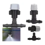 DIY Crafts 18 Pcs Nozzle, Kit, (18 Pcs Nozzle, Only Nozzle) For Making Misting System Outdoor Cooling Mist System Drip Irrigation Mister with Misting Nozzle Spi (18 Pcs Nozzle, Kit)