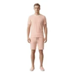 Dollar Men Co-Ord Set | Polyester Shorts + T-Shirt | Regular Fit, Quick Dry & Breathable | Gym, Casual & Sportswear | Pack of 1
