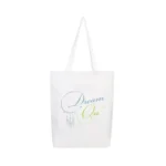 DOODLE Premium Canvas Tote Bag for Women with Zip and Inner Pocket for Shopping, Office, Travel and Daily Use
