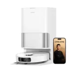 DREAME D30 Ultra Robot Vacuum and Mop Combo, 25,000Pa Suction, Auto Empty & Mop Self-Cleaning, MopExtend Edge Cleaning, Carpet Detection, Smart App Control, Multifunctional PowerDock