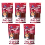 Dr. Pets Pack of 5 Chicken Pomegranate Dog Chew Sticks for Dental Stick, Calcium Bone and Chicken Dog Biscuits Healthy Treats and Training Snacks Long Lasting Chew Sticks for Small and Large Breed