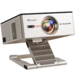 E GATE Zen 8X Google TV Official Home Projector 4k Ultra HD | Google Certified Apps Netflix, Prime | 1500 ANSI Lumens, Sealed Optical Lens, 800 ISO, Fully Auto, Native 1080p, HDMI ARC, 64GB ROM, EGate
