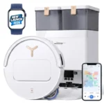 ECOVACS Deebot T50S Pro Omni 2 in 1 Robot Vacuum Cleaner & Mop, 2026 New Launch 25000 Pa Suction, Self-Empty & Self Wash Omni-Station, ZeroTangle 3.0, Hot Air-Drying, Auto-Lift Mop, 250 Mins Runtime