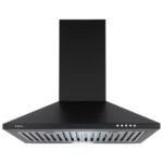 Elica 60cm 900 m3/hr Baffle Filter Kitchen Chimney with 5 Years WARR on Motor and 1 Year Comprehensive | STRIP PLUS BF 60 NERO | Black | 3 Speed Push Button Control | Made In India