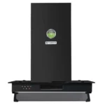 Faber 3in1 Chimney with Air purifier & Fan,60 cm,1095 m³/hr (Aerostation Glamour Pro 3D BK FT 60,Baffle Filter,Black), Free 1 Year Extended warranty