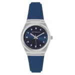French Connection 3 Hands Blue Dial Round Sunray Analog Watch for Women – FCS07U