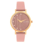 French Connection Analog Women’s Watch (Dial Colored Strap)