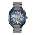 French Connection Blue Skeleton Dial Automatic Watch for Men – FCA27GNM