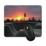 Gadgets WRAP Mouse Pad Mouse Mat with Anti-Slip Base with Spill-Resistant for Laptop, MacBook Pro, Gaming Computer – Skateboarding At Venice Beach