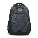 Gear Cityscape 19″/40L Large Water Resistant School Bag | Casual Backpack | Daypack | Travel Backpack | Kids Bag for Boys/Girls (Black – Black)