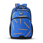 Gear Shuffle Backpack 17″/31L Medium Water Resistant School Bag/Casual Backpack/Daypack/Kids Bag for Boys/Girls (Blue-Black)