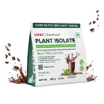 GNC Plant Protein Isolate Powder | 25g Protein Complete Amino Acid Profile with PDCAAS 1 Score | DigeZyme® For Faster Absorption | No Added Sugar | Delicious & Non-Chalky | Chocolate Hazelnut (2lbs)