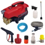 GOCART WITH G LOGO High Pressure Washer 2000W with 145 BAR,7.01/Min Flow Rate,10Meters Outlet hose,1m Power Cord for Car, Bike and Home Cleaning Purpose (145 BAR)