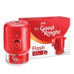 Good Knight Flash Liquid Vaporiser Combo Pack | Machine + Refill | 2x Faster Than Before | Mosquito Repellent Refill | India s Most Powerful Liquid Vaporizer