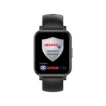 GOQii Insure+ 5 lakhs Health Insurance with Smart Vital Stream (Black) and 3 Months Personal Coaching