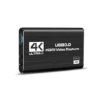 Tobo Video Capture Card HDMI Audio Game Capture Card, USB 3.0 4K Stream and Record in 1080P 60fps Portable Video Converter for Game Streaming Live Broadcasts Video Recording-(TD-795HVC-004)