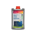Heavy Stain Remover (1 Liter) 1:50 Concentrate Liquid | Removes Hard Stains, Cement, Paint, Water Spots, Dirt. | Helps to Increase Power Output | Eco Frendly | Cleans Upto 100 Panels