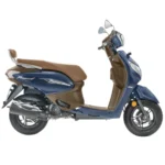 Hero MotoCorp PLEASURE+ 110 BS6 FI ZX DRSC (OBD2B) Scooter Pearl Blue Booking for Ex-Showroom Price