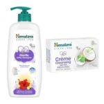 Himalaya Baby Shampoo (400ml) + Creme Cleansing Baby Bar (75 gm) – Combo Set | No.1 Doctor Recommended Brand