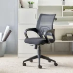 Home Centre | Yuva Afro | Study and Office Chairs | Polyester | Black